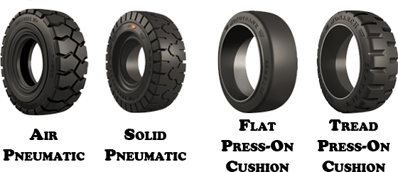 Forklift Tire Comparison